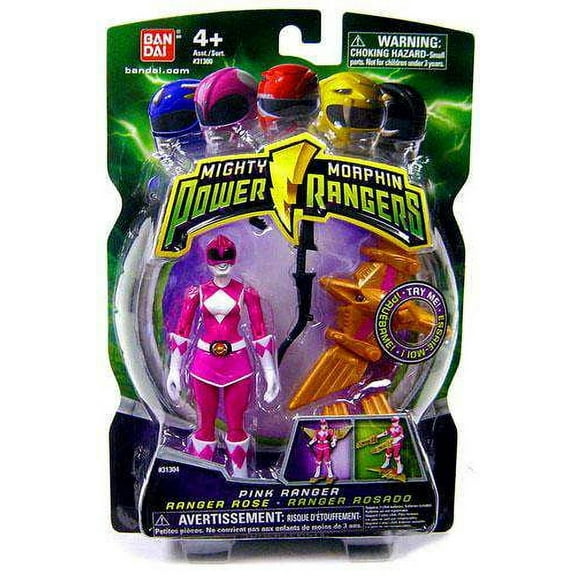 Power Rangers Mighty Morphin 2009 Pink Ranger Action Figure