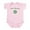 Petal Pink, variant on CafePress - Irish Infant Bodysuit - Baby Light Bodysuit, Size Newborn - 24 Months