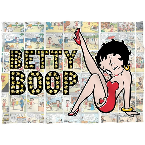 Betty Boop Vintage Strips Pillow Case
