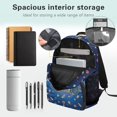 thumbnail image 5 of Yuyamidu Lion School Bags for Teens Boys Girls Cool Backpacks, Primary Schoolbags Students Shoulder Bags with Front Pocket & Side Pockets, 5 of 7