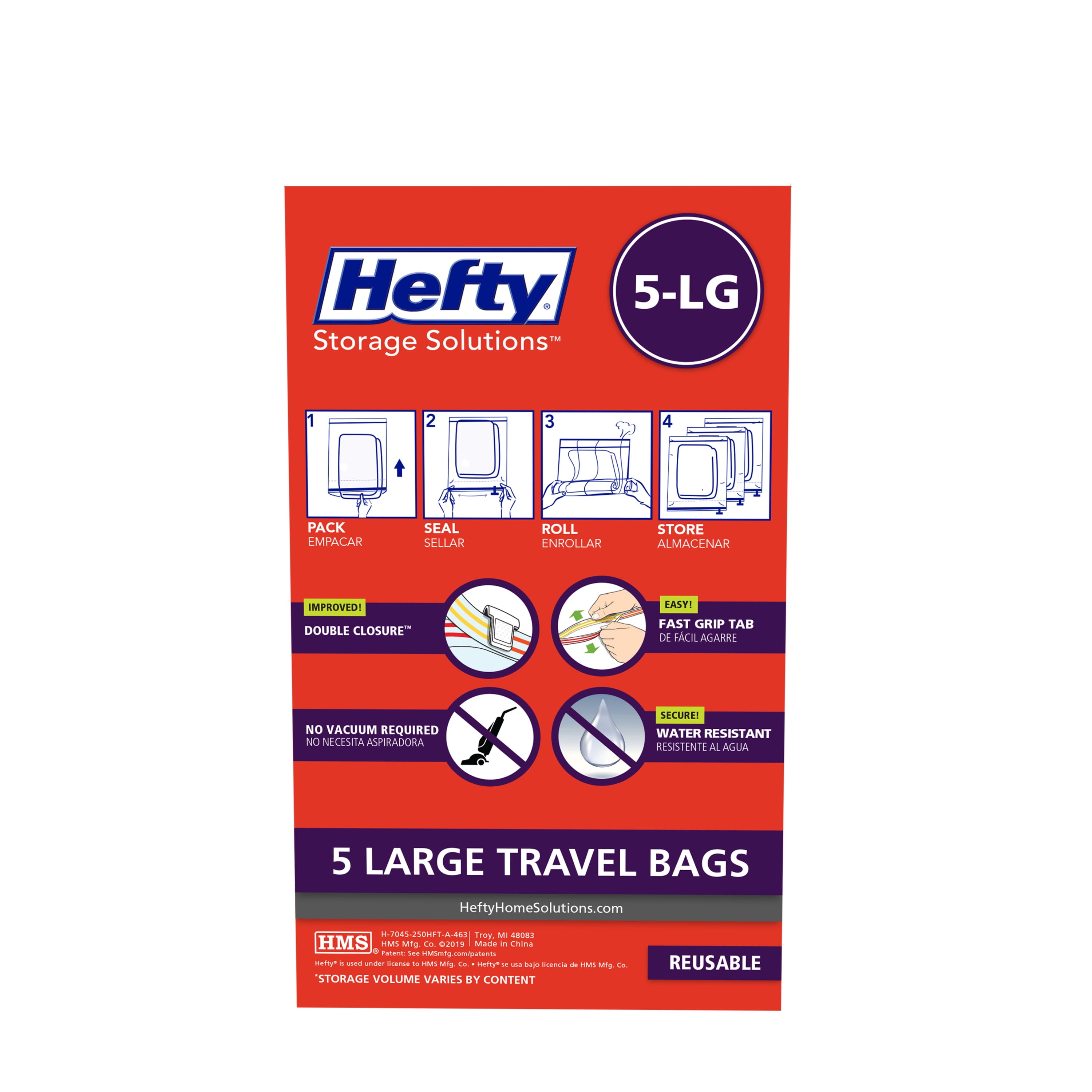 Hefty Shrink-Pak: 6 Large Travel … curated on LTK