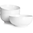 thumbnail image 2 of 39 OZ Soup Bowls Set of 4 - Large White Ceramic Bowls for Noodle, Pasta, Salad, Fruit - Microwave and Dishwasher Safe Durable Kitchen Dinnerware, 2 of 4