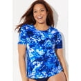thumbnail image 5 of Swimsuits for All Women's Short Sleeve Swim Tee Rash Guard, 5 of 5