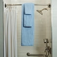 thumbnail image 4 of London 6-Piece 100% Cotton Bath Towel Set in Med Blue, 4 of 4