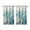 Blue-green Marble Pattern, variant on Vintage Black and Grey Lines Tier Kitchen Curtains for Bathroom Living Rod Pocket Window Drapes 28"x39" 2 Panels Window Treatment Tiers