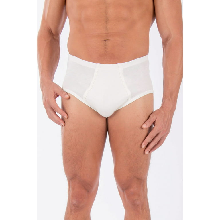 Buy FASO Solid Organic Cotton Regular Fit Men's Briefs - Pack of 2