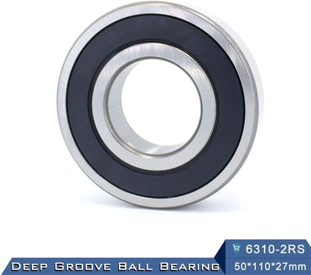6310RS Bearing ABEC-3 Chrome Steel Precision Bearing 6310RZ Deep Groove 6310-2RS Ball Bearings 180310 RZ RS 6310 2RS  50 * 110 * 27 mm