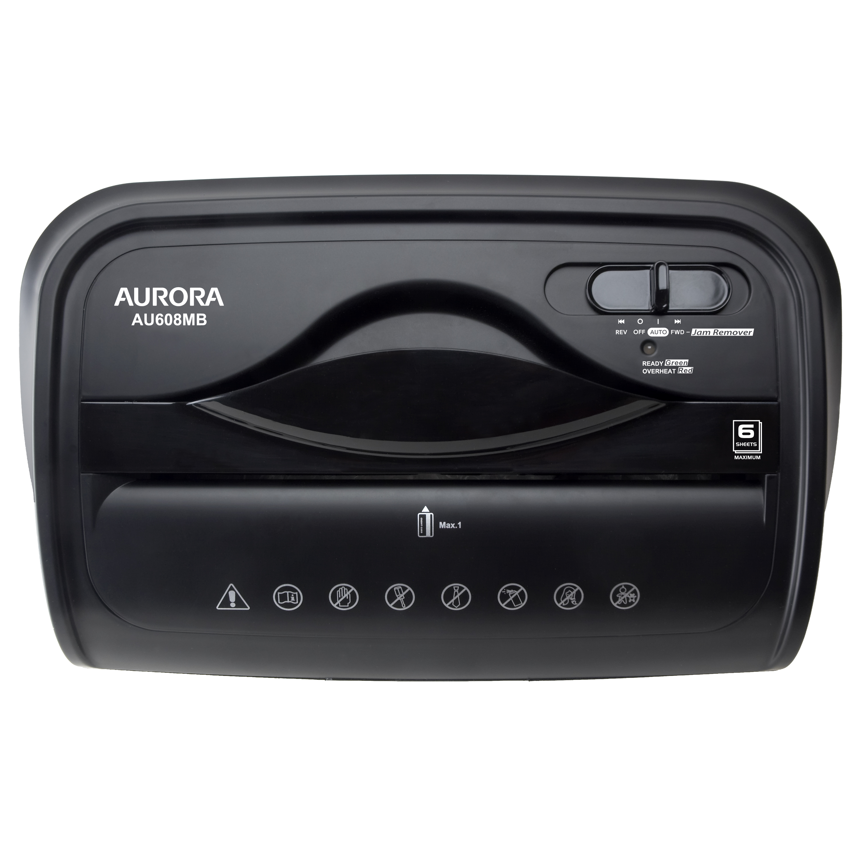 Aurora 6-Sheet Micro-Cut Paper Shredder photo 5