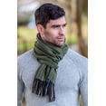thumbnail image 2 of Mucros Weavers Men's 100% Alpaca Wool Scarf Made in Ireland, 2 of 3