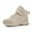 Beige, variant on WhouRiu Big Boy Outdoor Sneakers Winter Lined Thermal Ankle Boots Kids Warm Insulated Athletic Walking Sneakers Beige Little Child13.5