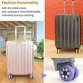 thumbnail image 5 of 8 Pcs Protecteurs de Roues de Valise en Silicone Chaussures de Roulette de Voyage Housse de Protection pour Valise Accessoires Bleu, 5 of 5
