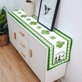 thumbnail image 1 of Liquidation!Etsjal Décorations de la Saint-Patrick, Chemin de Table, Drapeau de Table Saint-Patrick Irlandais Motif Camion de Paille Chanceux Isolé Résistant aux Taches, Nappe de Fromage, 1 of 1