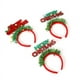 thumbnail image 3 of 3 piezas Diadema navideña Copo de nieve navideño Santa Muñeco de nieve Accesorios para el cabello para fiesta de Navidad Disfrazarse, 3 of 5