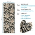 thumbnail image 2 of Pioneer Flower Floral Print Pattern Hot Yoga Mat Towel Non Slip for Hot Yoga - Quick-Drying Yoga Mat Cover with 4 Corner Pockets with Travel Bag - Hot Yoga Towel Non Slip 70"x26", 2 of 6