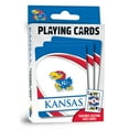 thumbnail image 2 of MasterPieces Officially Licensed NCAA Kansas Jayhawks Playing Cards - 54 Card Deck for Adults, 2 of 4