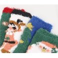 thumbnail image 2 of Yoyauz Loose Christmas plush socks for adult women and men as gifts, fluffy holiday winter socks for both men and women, 2 of 6