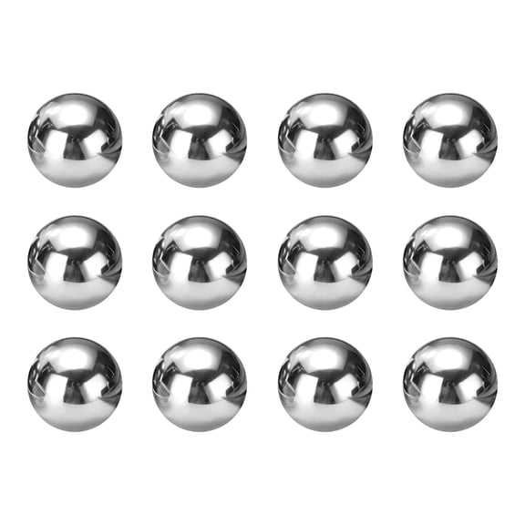 12pcs Precision Balls 5/8" Diameter G25 Solid Chrome Steel Bearing Balls