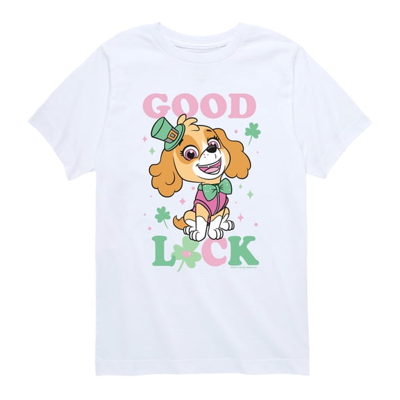 Paw Patrol - Good Luck Skye - Youth Short Sleeve Graphic T-Shirt