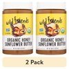(2 pack) Wild Friends Nut Butter, Honey Sunflower, Organic, 16 Oz