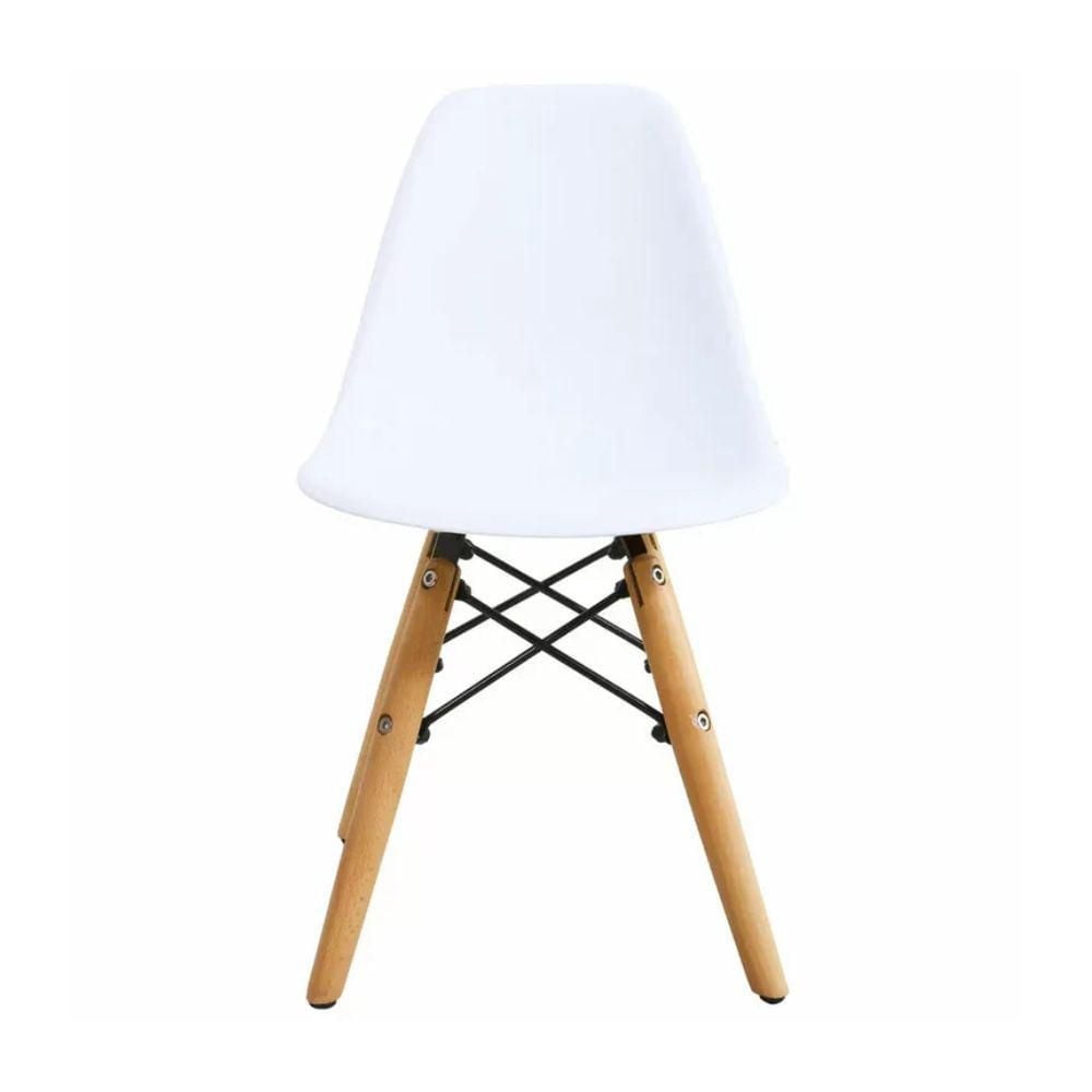 Heavenly Collection White Kids Chair SET OF 2