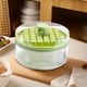 thumbnail image 4 of Bandeja portátil de cubitos de hielo prensado | Máquina de hielo de silicona de fácil liberación | Diseño compacto que ahorra espacio | Cubos consistentes para bebidas, fiestas, barbacoas | Solución, 4 of 5