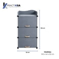thumbnail image 3 of Zapatera Armable Para 12 Pares Puertas Abatibles Practiksa, 3 of 5