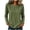 (Type 10)Green, variant on Otvok Womens Casual Striped Tunic Tee Vertical Stripe Crew Neck Long Sleeve Pocket Loose Daily Top