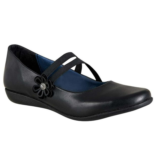 Zapato Escolar Para Dama Negro Castalia 375-12 Castalia 375-12