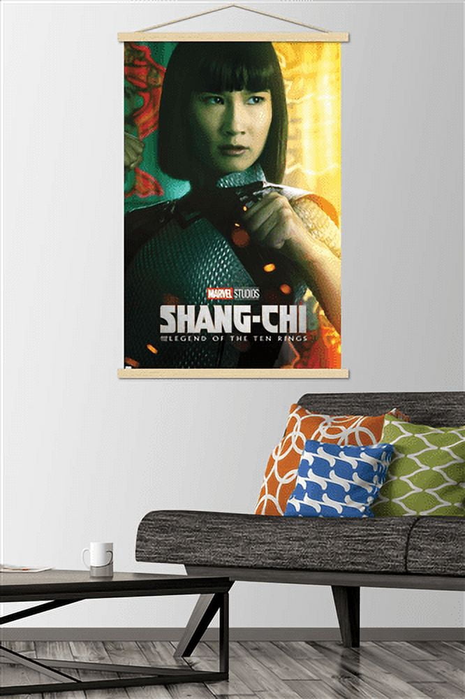 Marvel Shang-Chi and the Legend of the Ten Rings - XiaLing One Sheet Wall Poster with Wooden Magnetic Frame, 22.375" x 34"