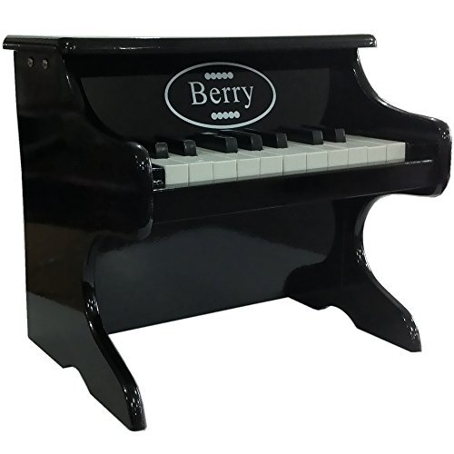 Berry Toys Piano de 18 teclas para bebés y niños pequeños, color negro Berry Toys 630158439966