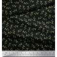 thumbnail image 3 of Soimoi Moss Georgette Fabric Artistic Leaves Decor Fabric Printed Yard 42 Inch Wide, 3 of 3