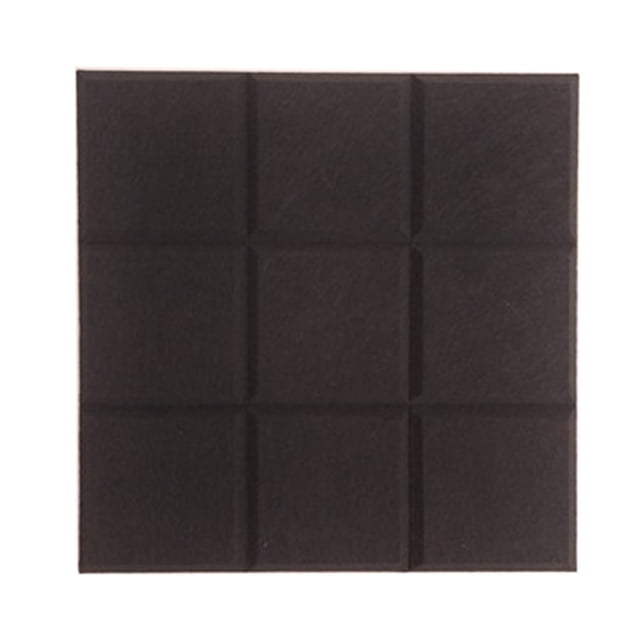 11.8 Inch Nordic Felt Letter Message Board with Wall Adhesive Background-black-