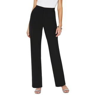 Just My Size Women's Plus Size Pull on 2-Pocket Stretch Woven Pants ...