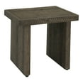 thumbnail image 2 of Moe's Home Collection Monterey Square Solid Wood End Table in Aged Brown, 2 of 6