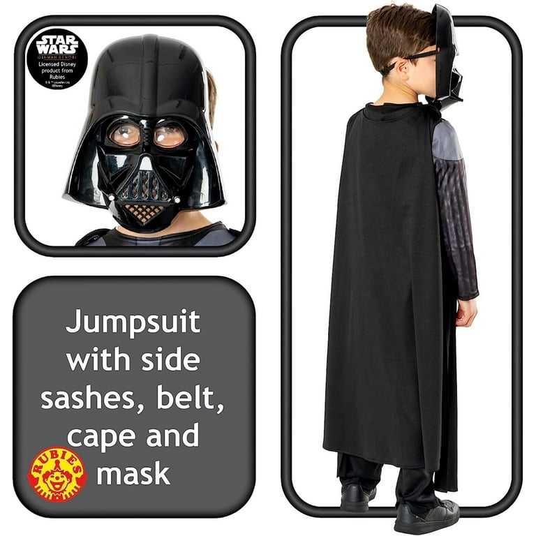 Darth Vader Boys Costume Obi Wan Kenobi TV Series Deluxe Darth Vader Boys Costume Obi Wan Kenobi TV Series Deluxe