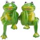 thumbnail image 3 of 2pcs/Set Cute Resin Sitting Frogs Statue Outdoor Garden Store Decorative Frog Sculpture For Home Desk Garden Decor Ornament S2, 3 of 5