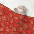 thumbnail image 2 of Pofeuu Tomatoes Print Puppy Blanket,Dog Blankets,Pet Blanket Cozy Cat Blankets for Indoor Cats, Fuzzy Pet Blanket for Kitten Doggy Dog Blankets-Large, 2 of 8