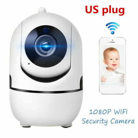 Baby Monitor With Tv 1080P/960P/360P HD Wifi Smart Home Security Camera Indoor CCTV Night Vision Wireless Baby Monitor Motion Detection Support TF Card For Phone APP Cloud Strage ()