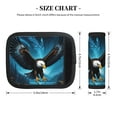 thumbnail image 5 of Sikiie Night Sky Forest Bald Eagle Luggage Handle Wraps for Suitcases Travel Accessories(2 Pack), 5 of 9