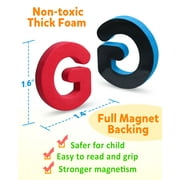 Coogam Magnet Letters Sets for 3 Years Old- 234 Pcs Alphabet with Magnetic Board Pen and Box