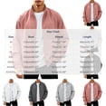 thumbnail image 3 of Mens Casual Bomber Jacket Windproof Mock Neck Full Zip Active Classic Fit Windbreaker Coat with Pockets for Fall Winter Streetwear Travel, Gray, L, 3 of 8