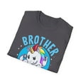 thumbnail image 4 of Brother of the Birthday Princess Girl Muscle Unicorn tee shirt, 4 of 4