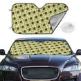 thumbnail image 2 of Daiia Avocado Windshield Sun Shade for Car SUV Truck ( ), Car Sun Shade Windshield, Car Shades for Front Windows, Sunshade for Car Windshield, 2 of 7