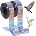 thumbnail image 1 of Cinta repelente de pájaros, cinta repelente de pájaros reflectante, cinta ahuyentadora de pájaros, cinta repelente para jardín de casa, casa de campo, 2 piezas, 1 of 1
