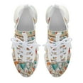 thumbnail image 6 of 2024 Snowman Christmas Tree Elk Women Or Men Lace Up Flat Sneakers Female Mesh Walking Footwear, 6 of 8