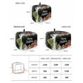 thumbnail image 3 of Fsddascl Black Christmas Toaster Cover 4 Slice, Large Kitchen Appliance Covers, Xmas Snowman Santa Elk Snowflake Tree Toaster Oven Cover with Loop, Bread Machine Cover Polyester Dust Cover Protection, 3 of 5
