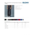 thumbnail image 2 of Gildan 18400B Youth Sweatpants -Maroon-Small, 2 of 2