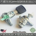 thumbnail image 6 of New Door Lock Cylinder Set For Honda Fit 2007 2008 Driver and Passenger Doors, 6 of 8