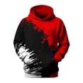thumbnail image 2 of JAJAHO Boys Graphic Hoodie Kids Long Sleeve Sweatshirts Casual Streetwear Fall Pullover Tops 1-14Y, 2 of 4