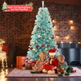 thumbnail image 4 of Gymax 7 FT Artificial Xmas Tree w/ 1040 Branch Tips 380 Warm White LED Lights, 4 of 10